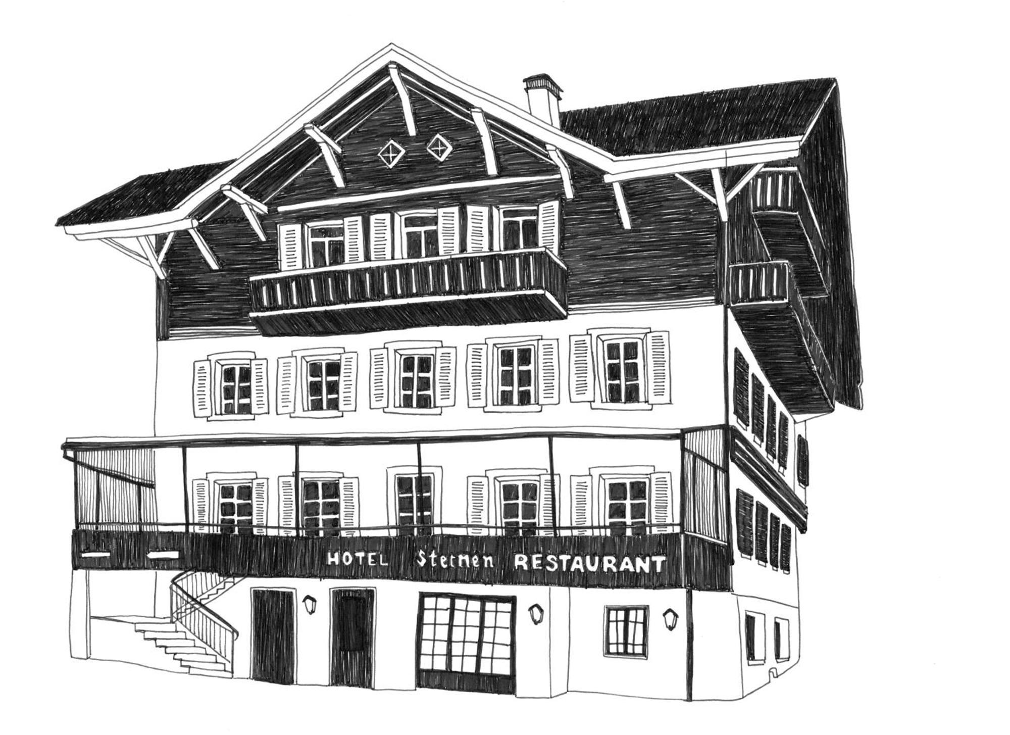 Hotel Sternen Lenk Esterno foto